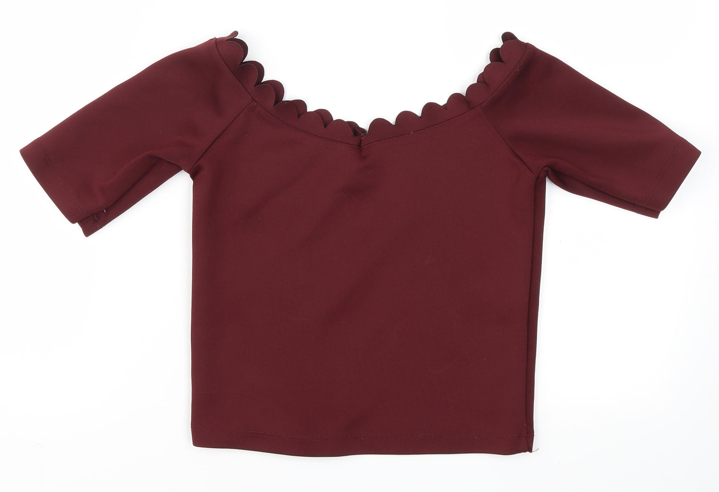 New Look Womens Red   Basic T-Shirt Size 6