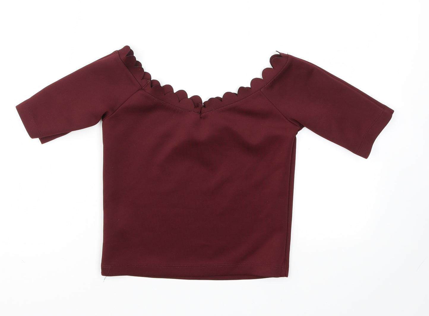 New Look Womens Red   Basic T-Shirt Size 6