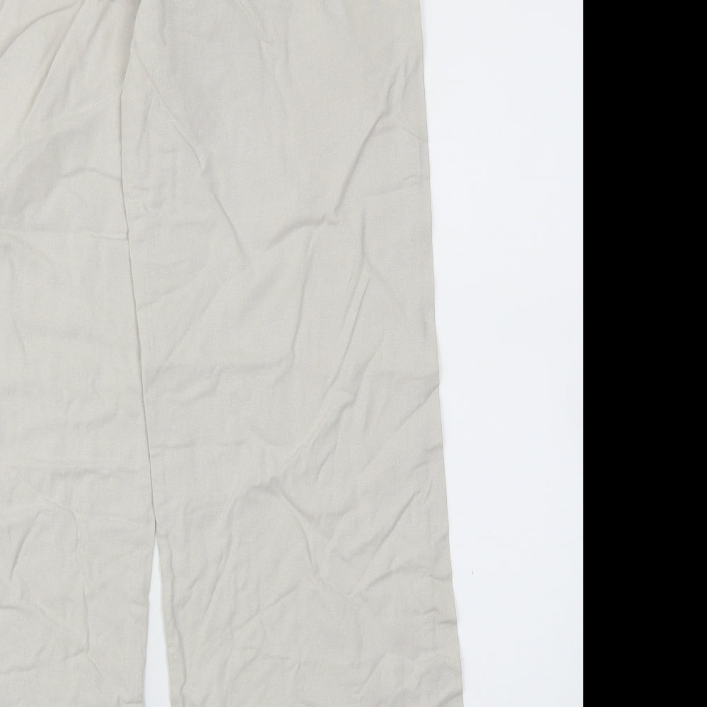George Womens Grey   Trousers  Size 10 L29 in