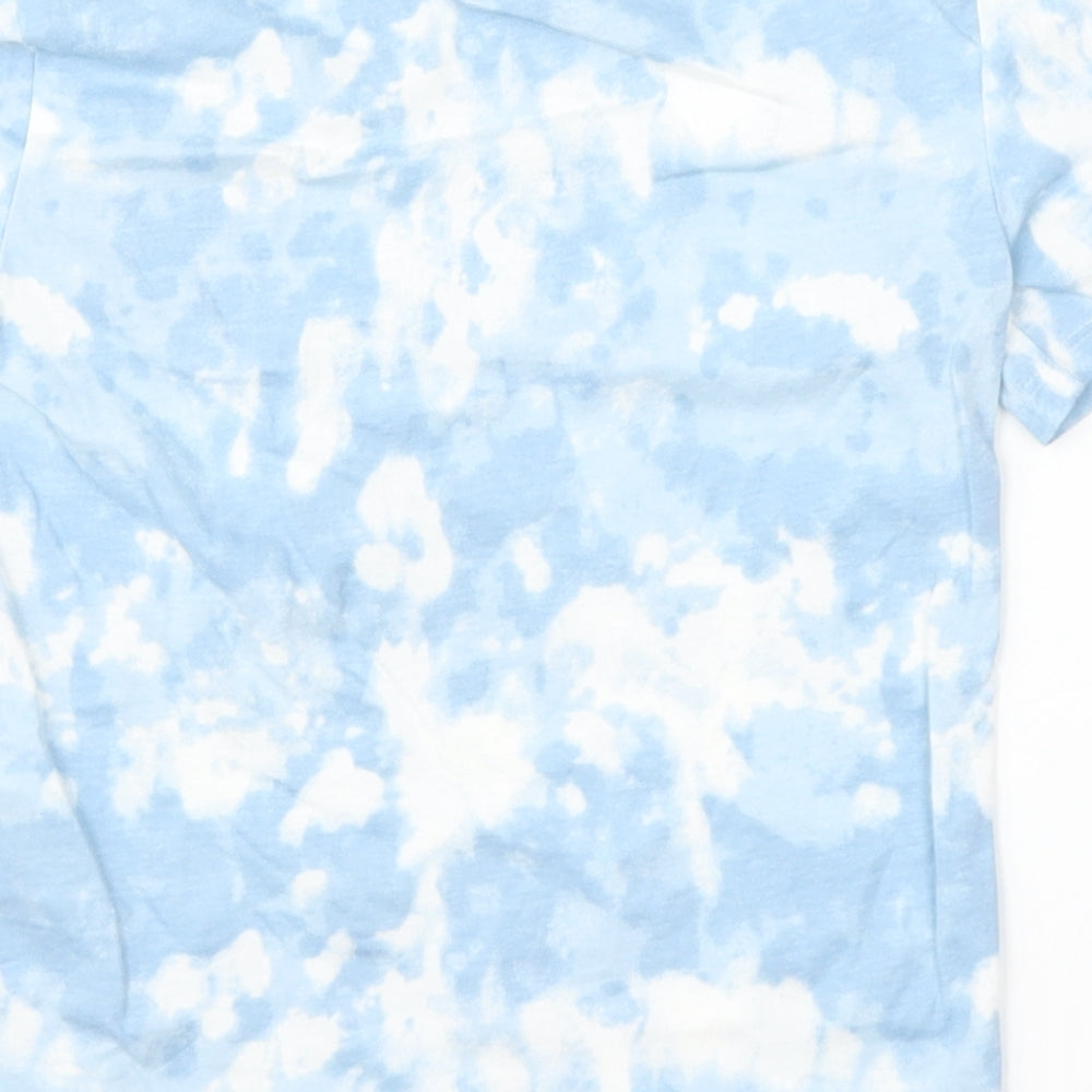 H&M Girls Blue   Basic T-Shirt Size 5-6 Years