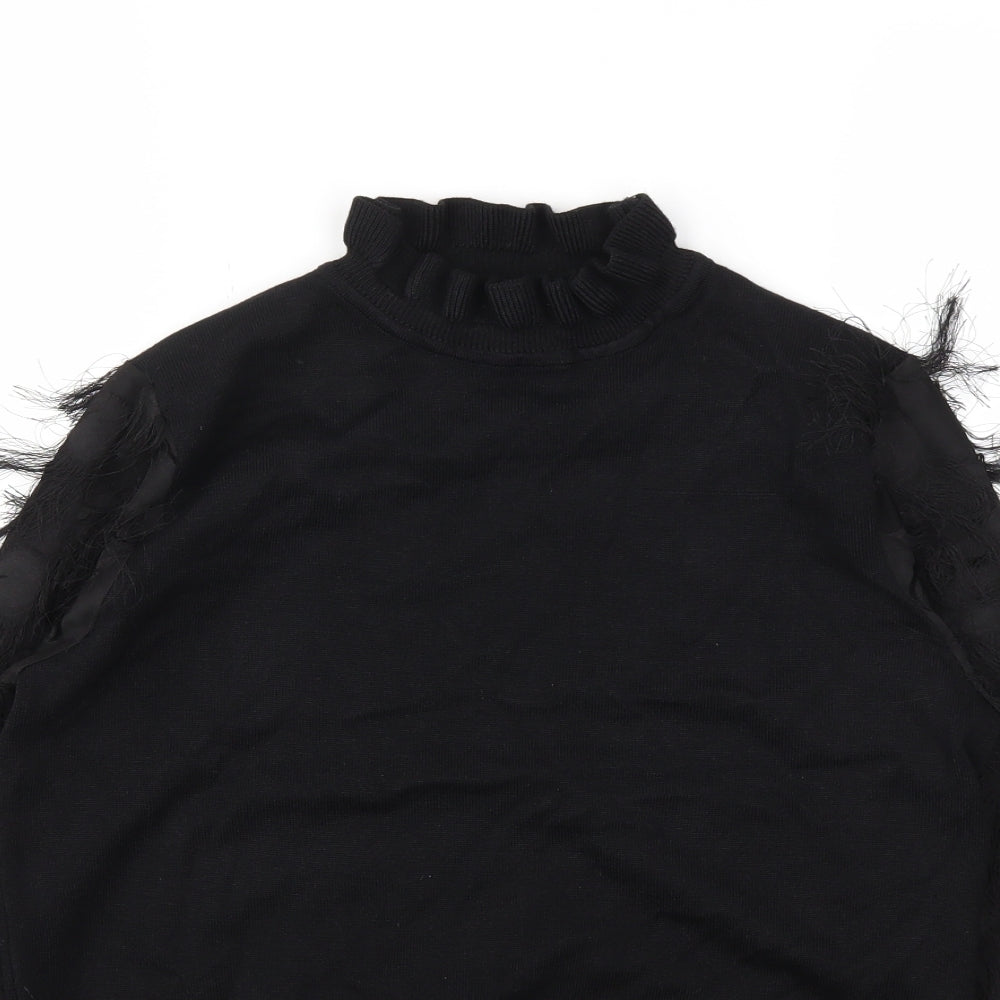 New Look Womens Black   Basic T-Shirt Size S