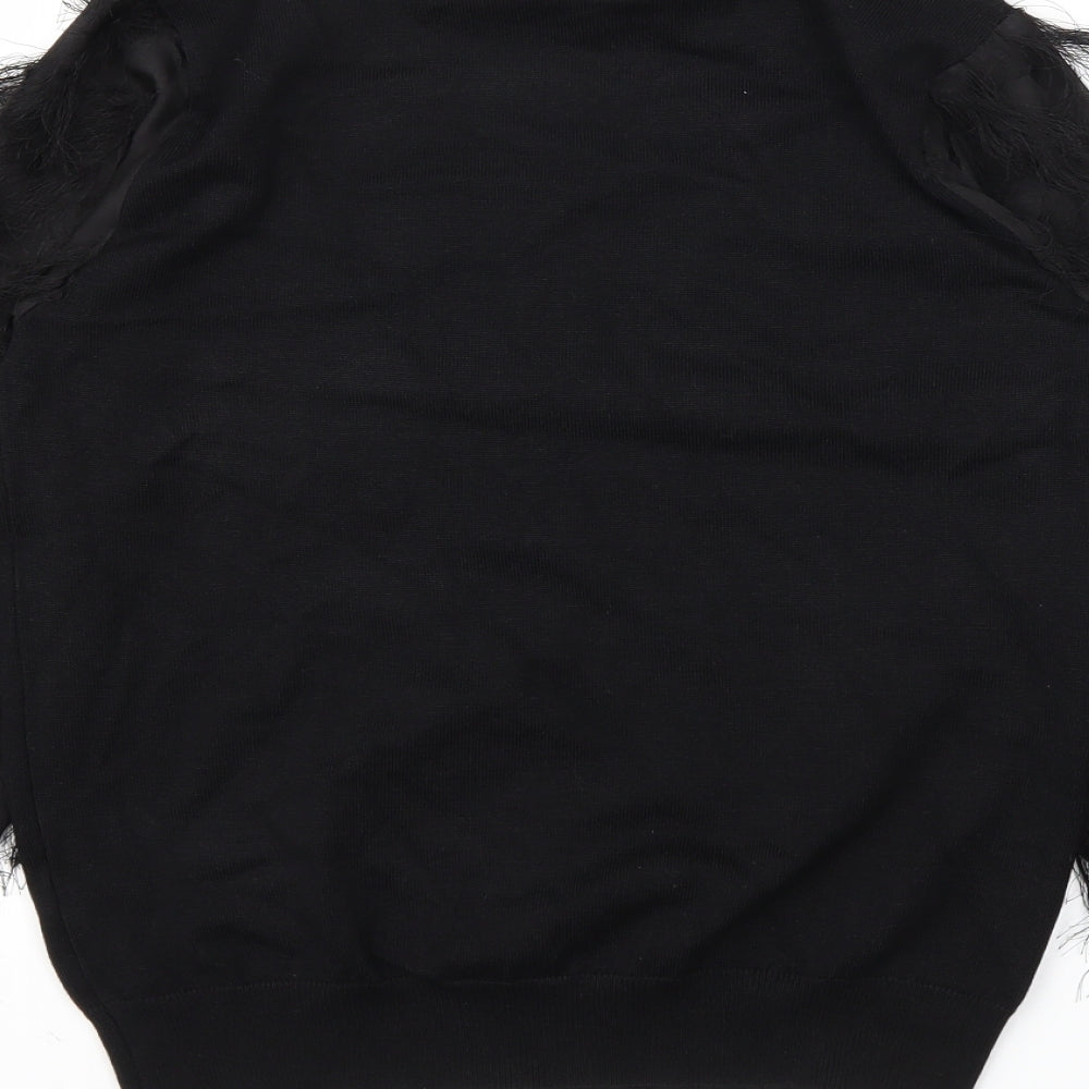New Look Womens Black   Basic T-Shirt Size S