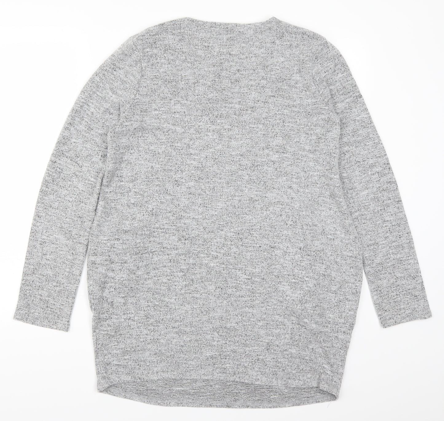 Preworn Womens Grey   Jumper Dress  Size 10