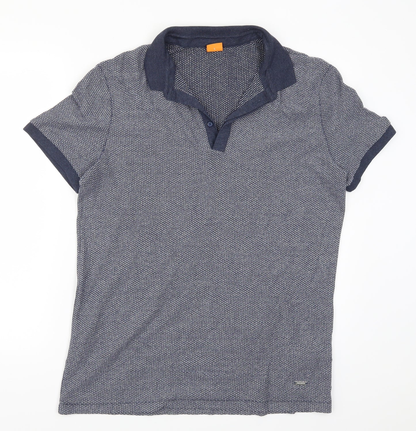 HUGO BOSS Mens Blue    Polo Size L