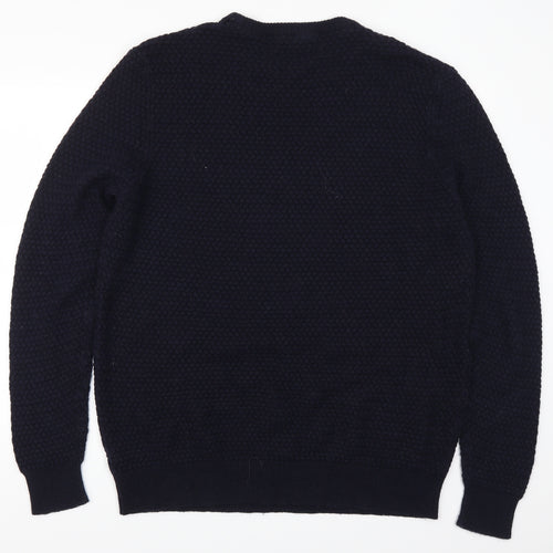 F&F Mens Blue   Pullover Jumper Size 2XL