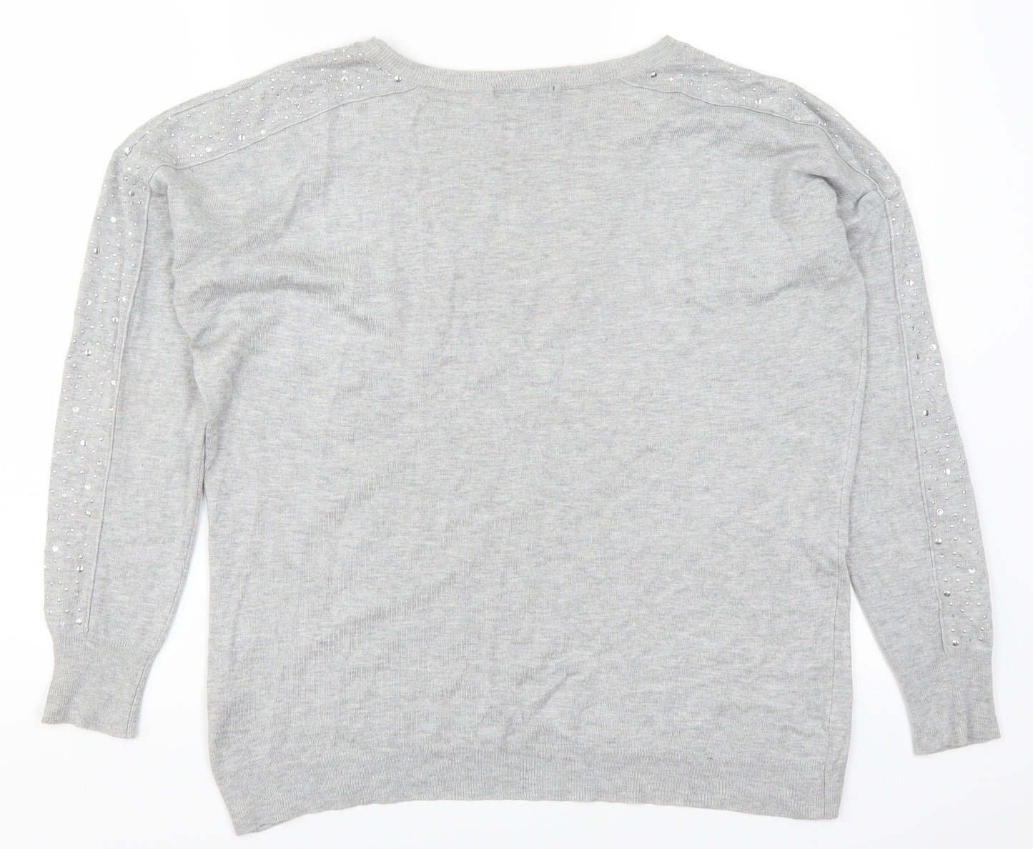 George Womens Grey   Pullover Jumper Size 12