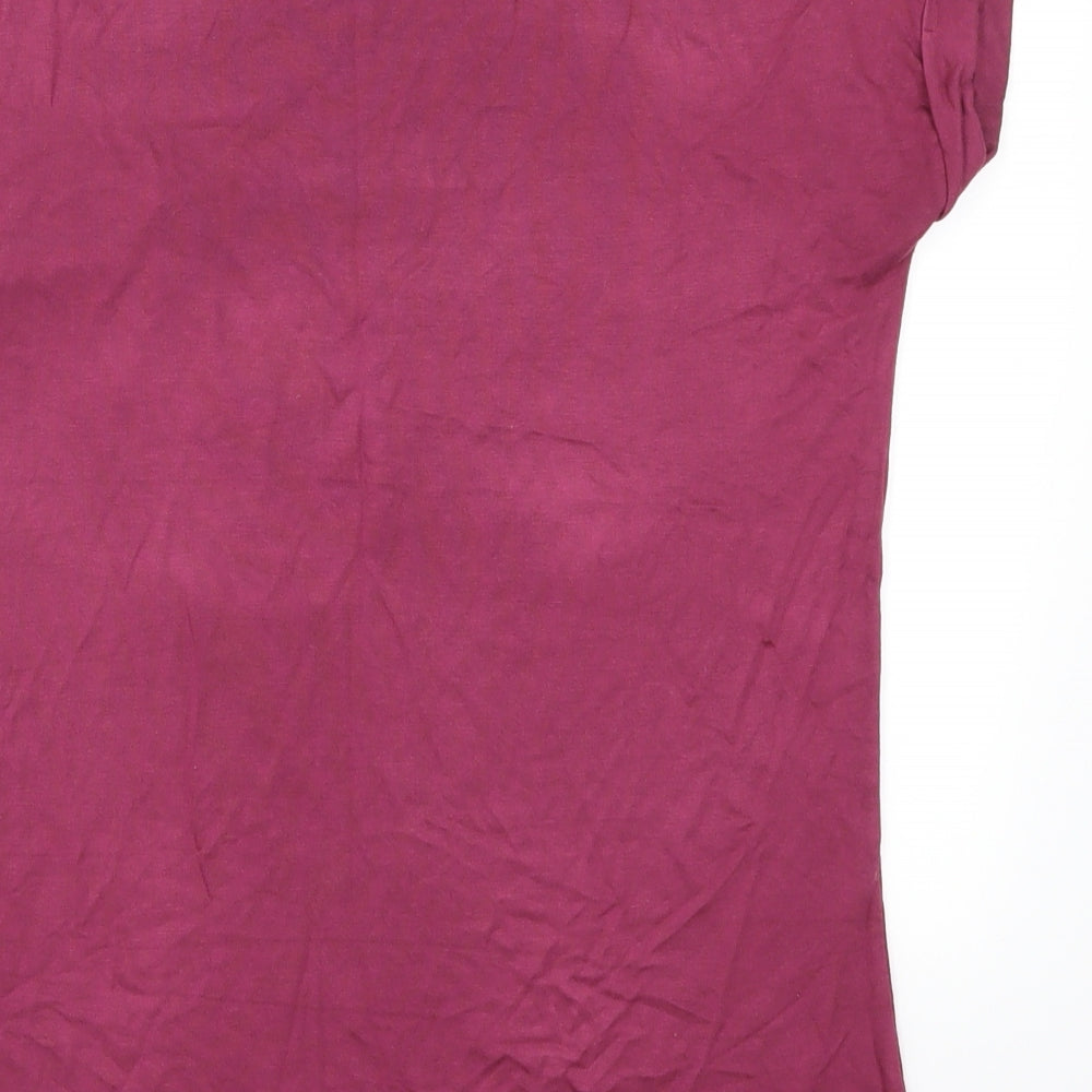 Peacocks Womens Pink   Basic T-Shirt Size 12