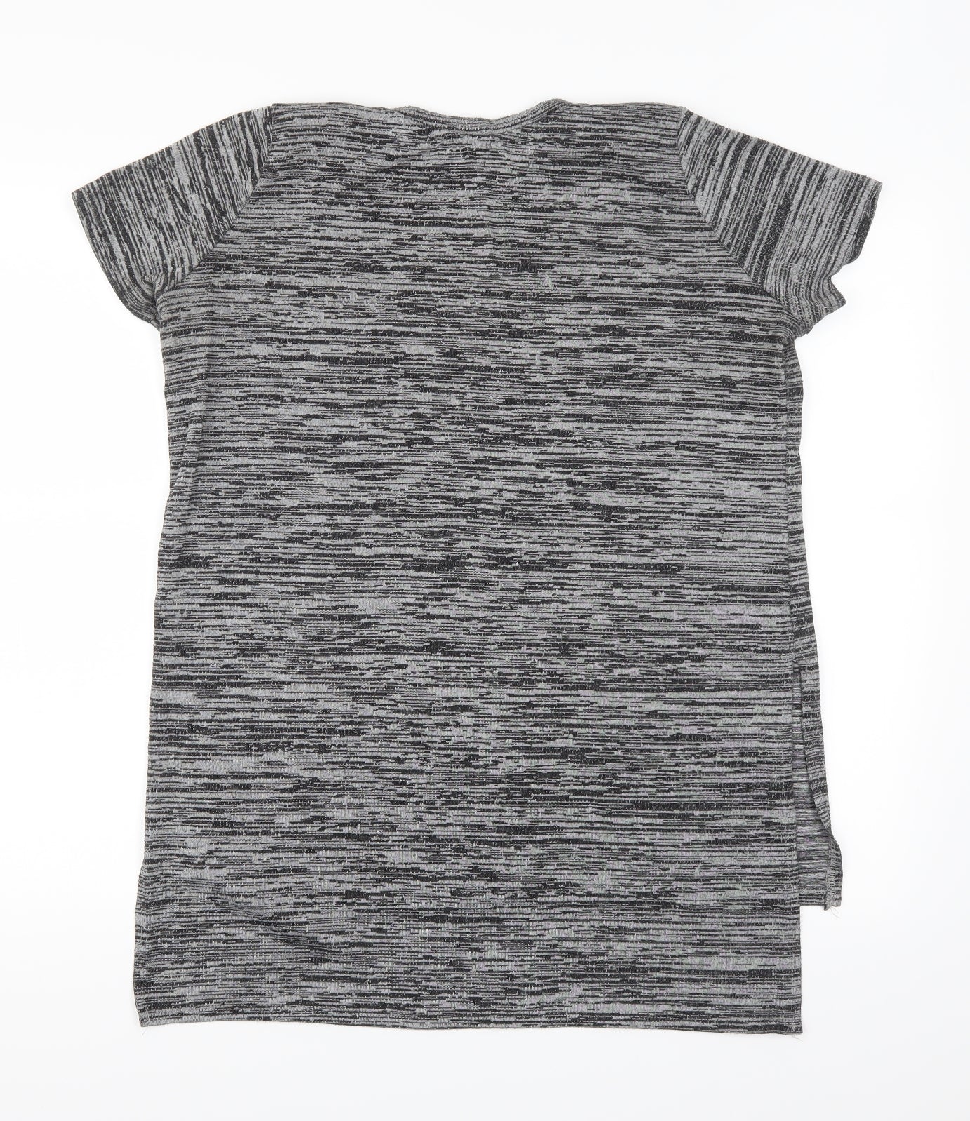 Atmosphere Womens Grey   Basic T-Shirt Size 12  - Los Angeles Beverly Hills