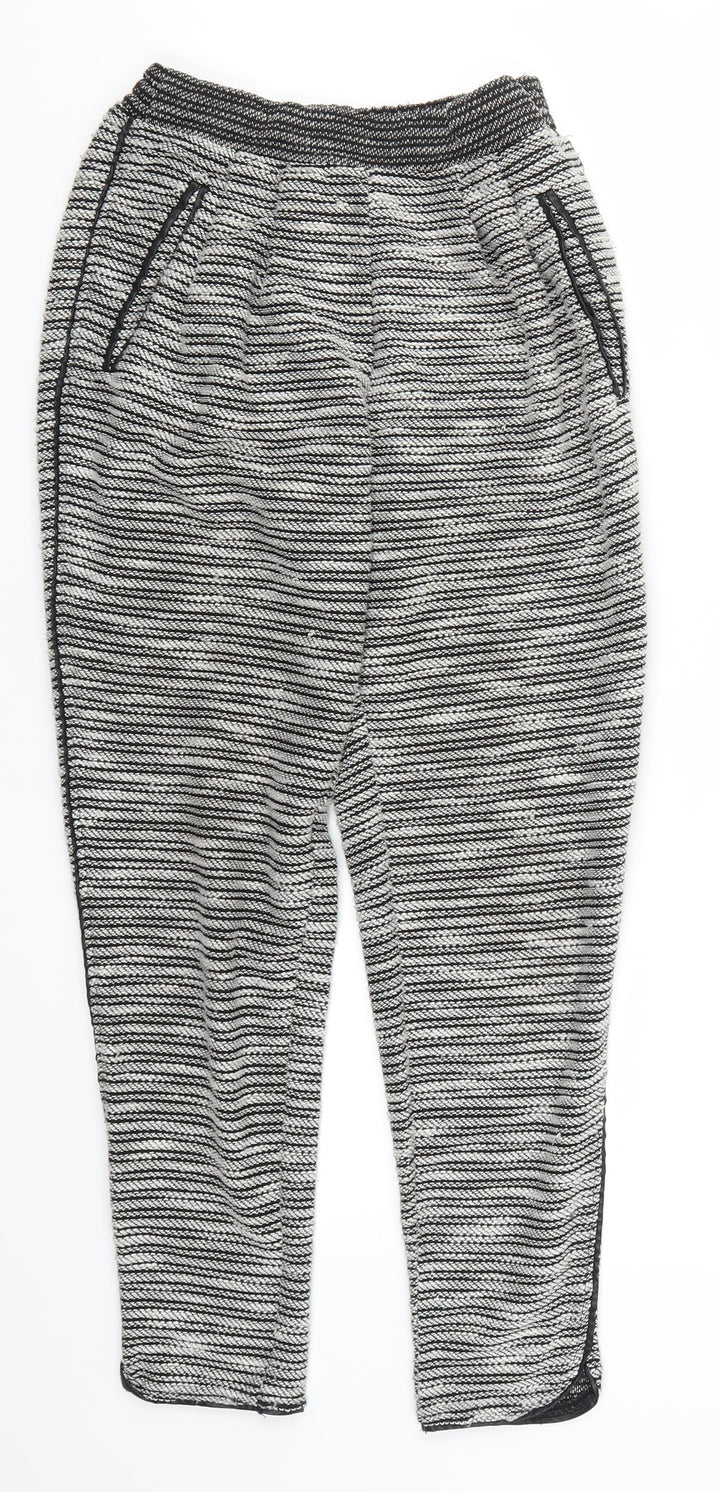 H&M Womens Grey   Sweatpants Trousers Size XS L23 in
