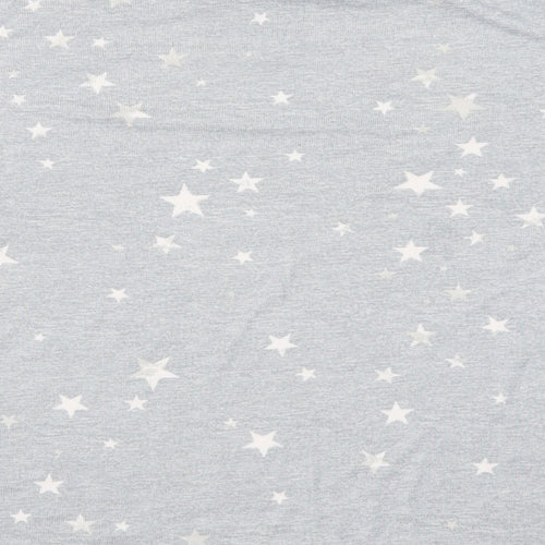Peacocks Womens Blue Geometric  Top Pyjama Top Size 18  - Stars
