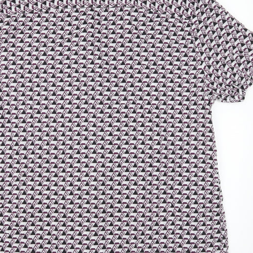 Red Herring Mens  Geometric   Button-Up Size L