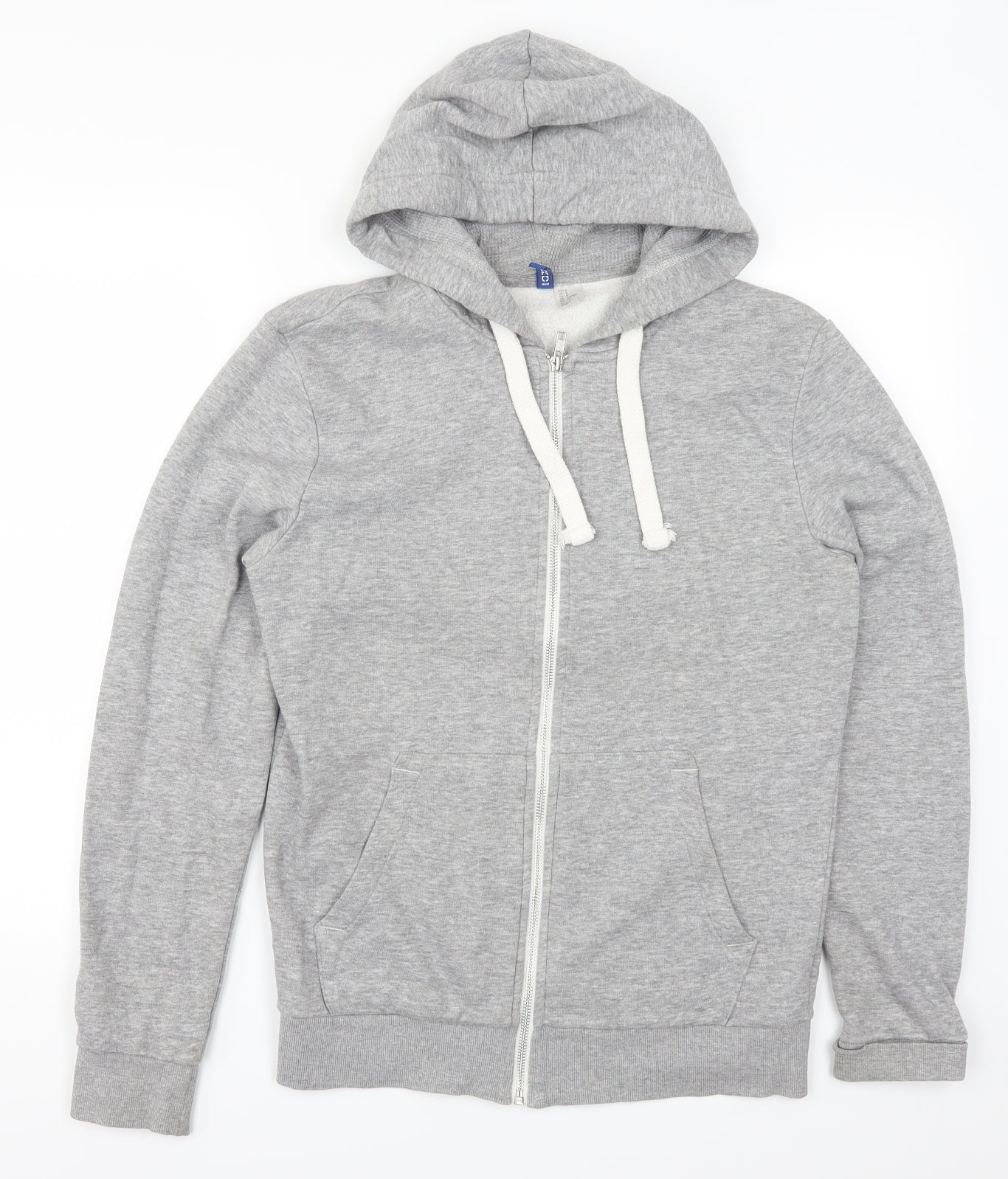 H&M Mens Grey   Full Zip Hoodie Size S