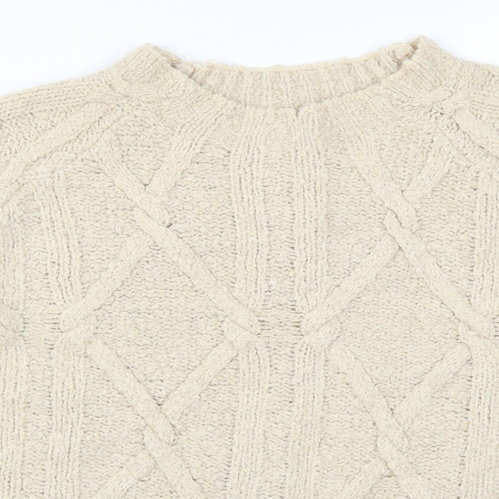 TU Womens Beige   Pullover Jumper Size 20