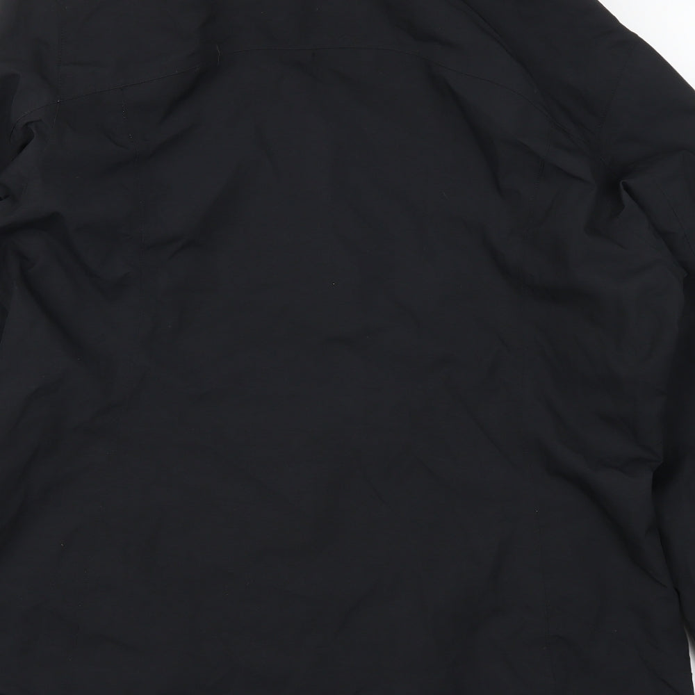Karrimo Womens Black   Rain Coat Coat Size 18