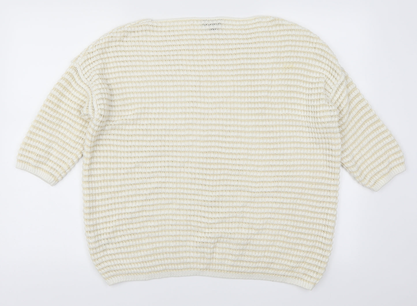 Topshop Womens Beige   Pullover Jumper Size 10