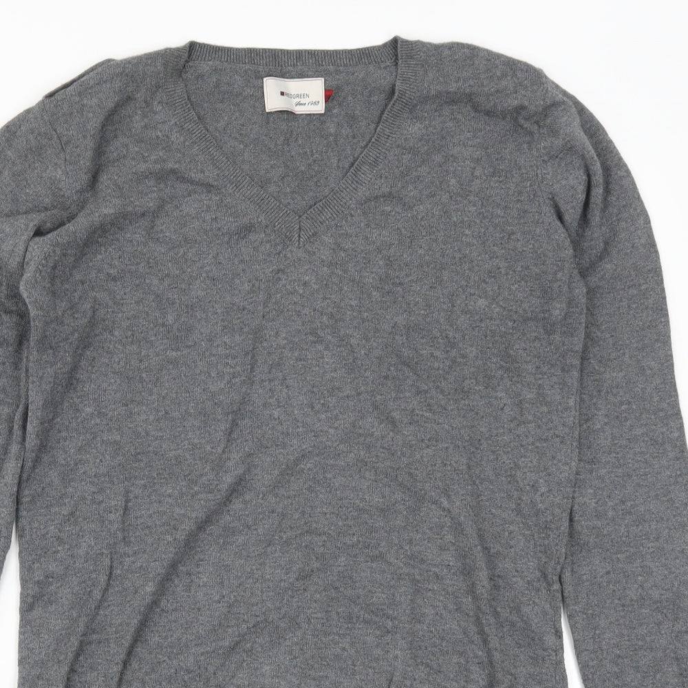 Red Green Womens Grey   Jumper Dress  Size M