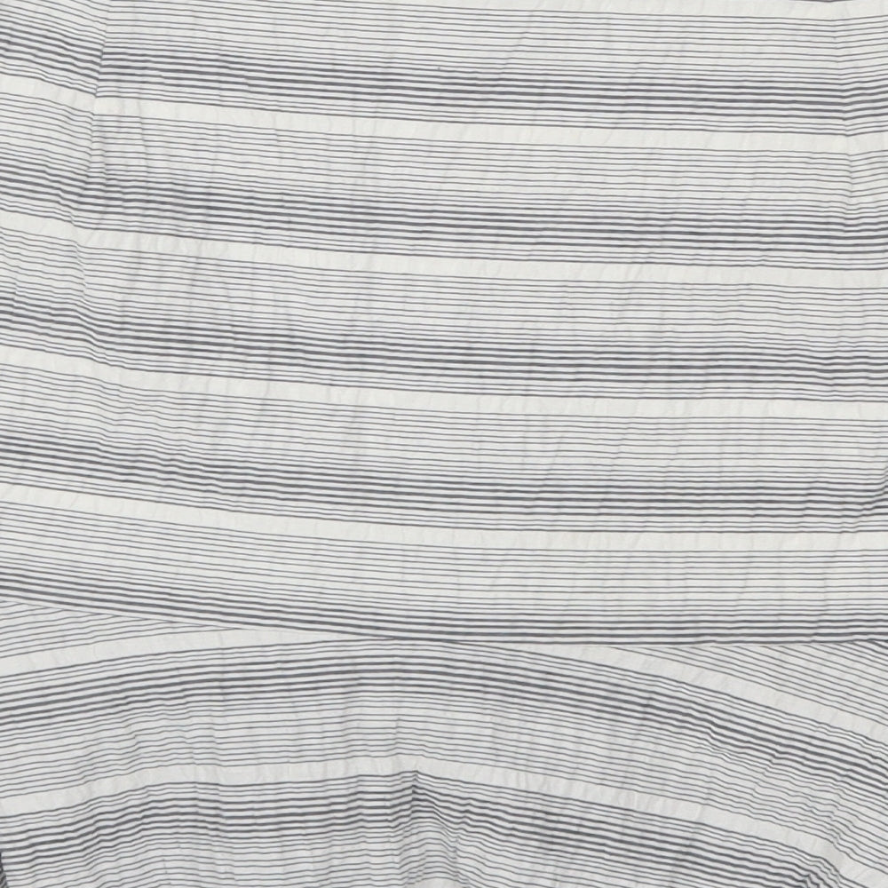 TU Womens Grey Striped  Tulip Skirt Size 16