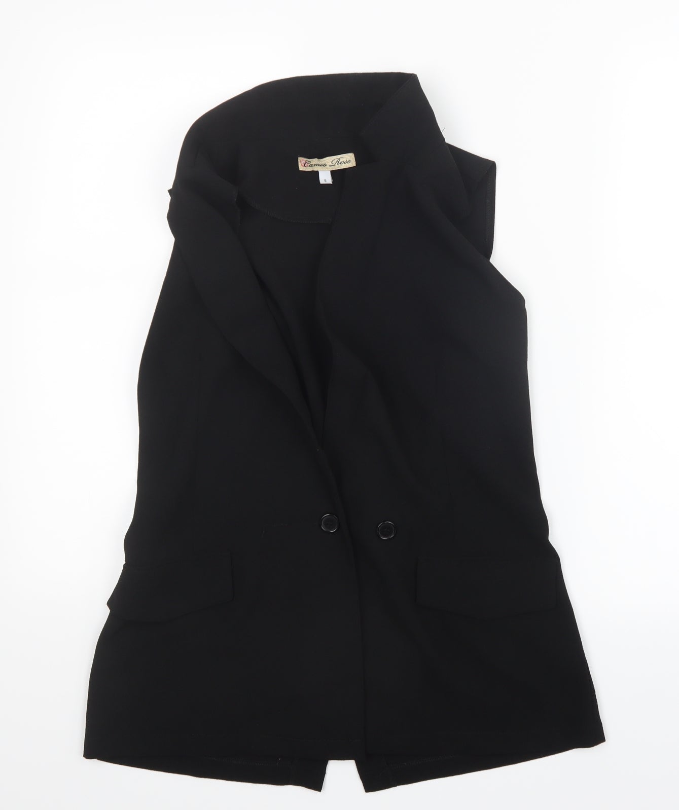 Cameo Rose Womens Black   Jacket  Size 8
