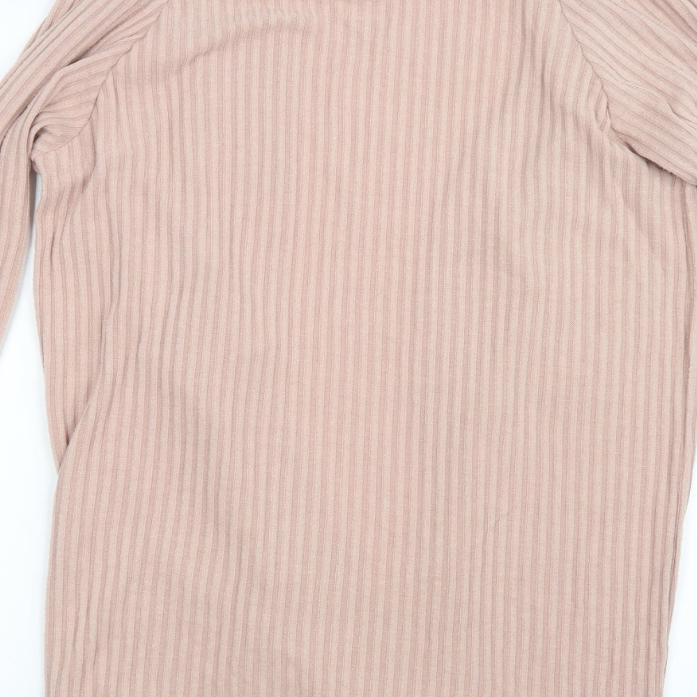George Womens Pink  Knit Cardigan Jumper Size 14