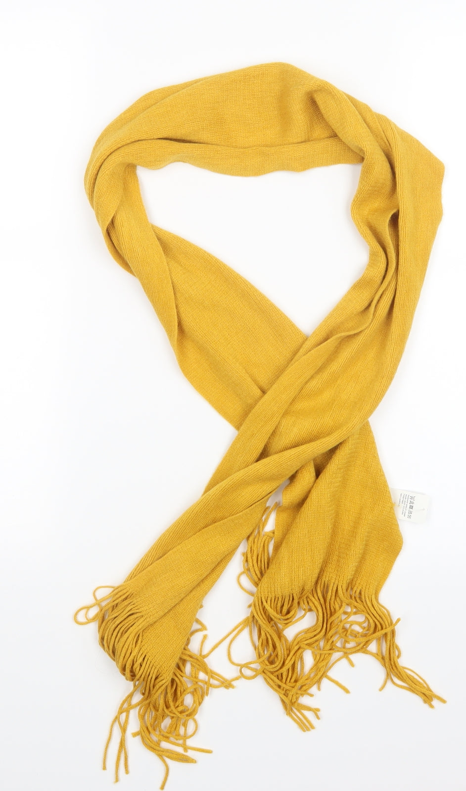 Marks and Spencer Womens Yellow  Knit  Scarf