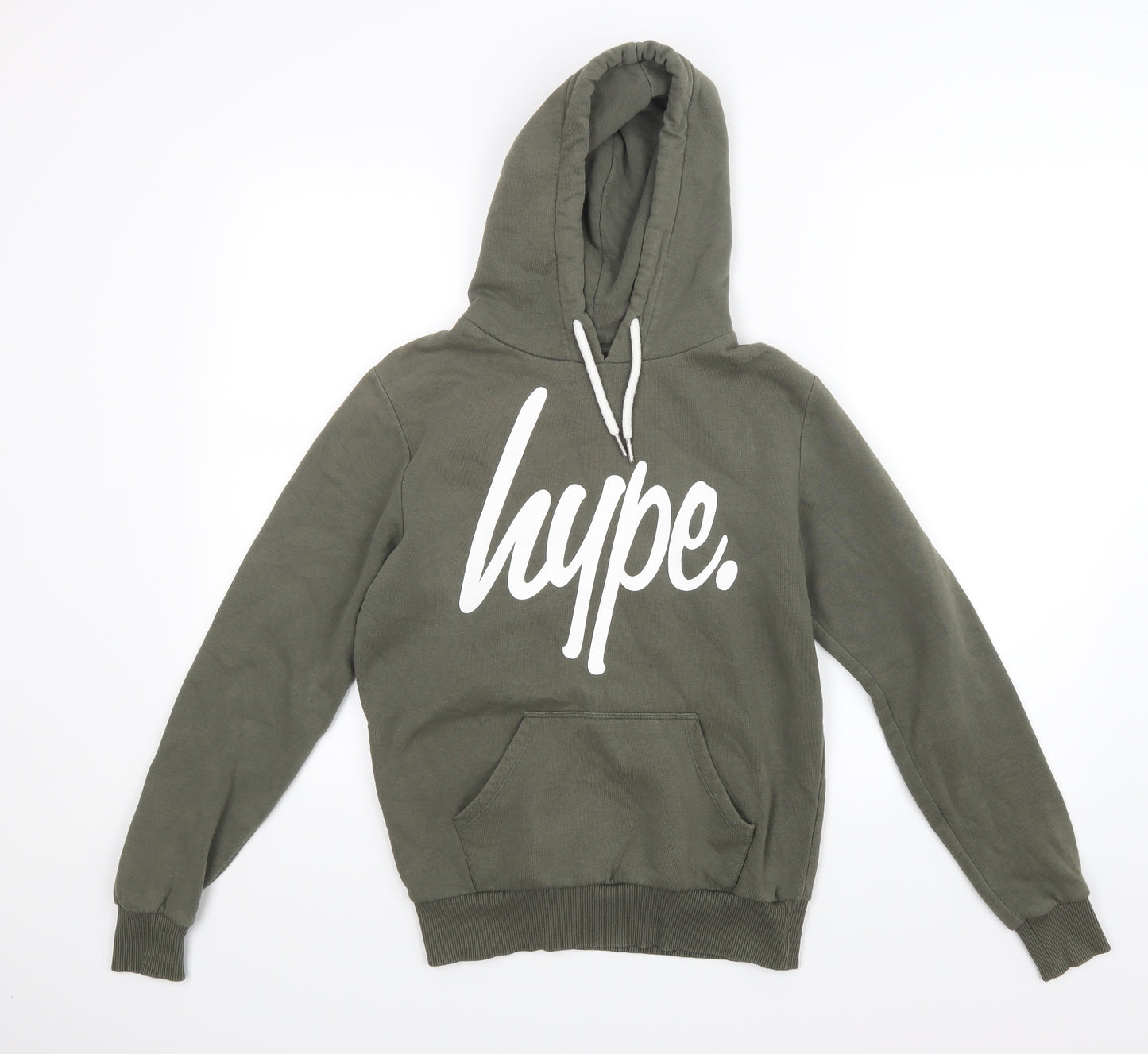 Hype Womens Green   Pullover Hoodie Size 6