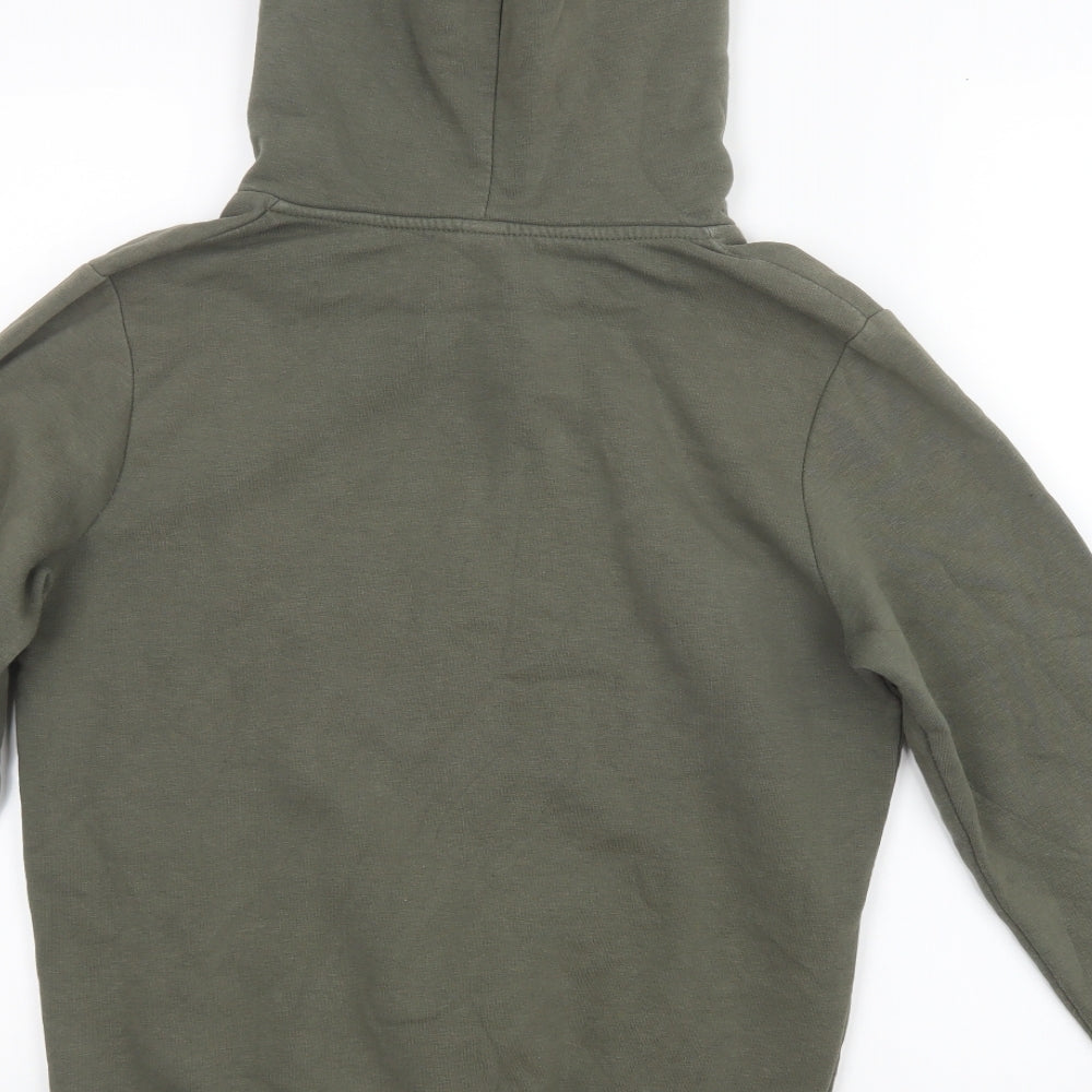 Hype Womens Green   Pullover Hoodie Size 6