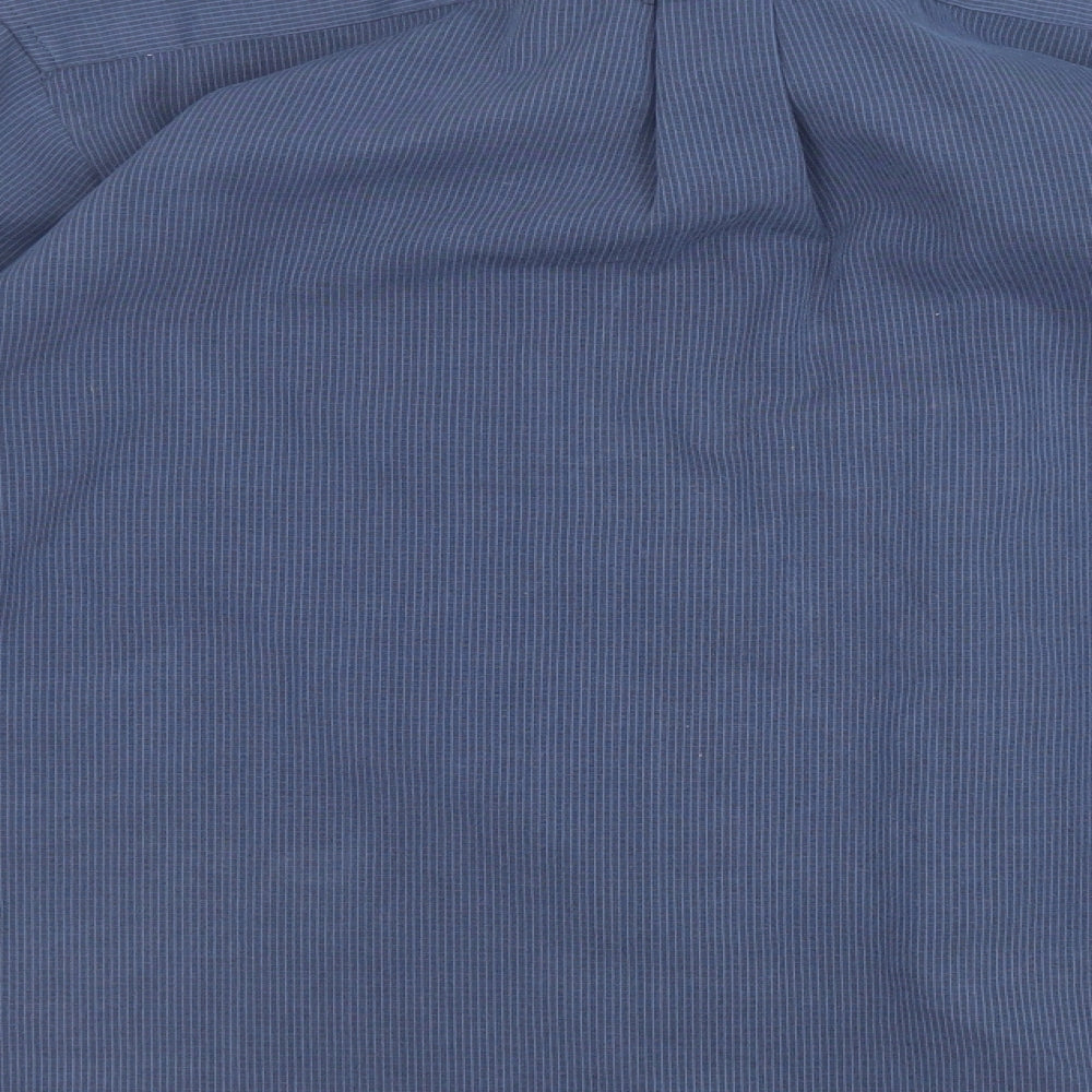 Arnold Palmer Mens Blue    Button-Up Size S