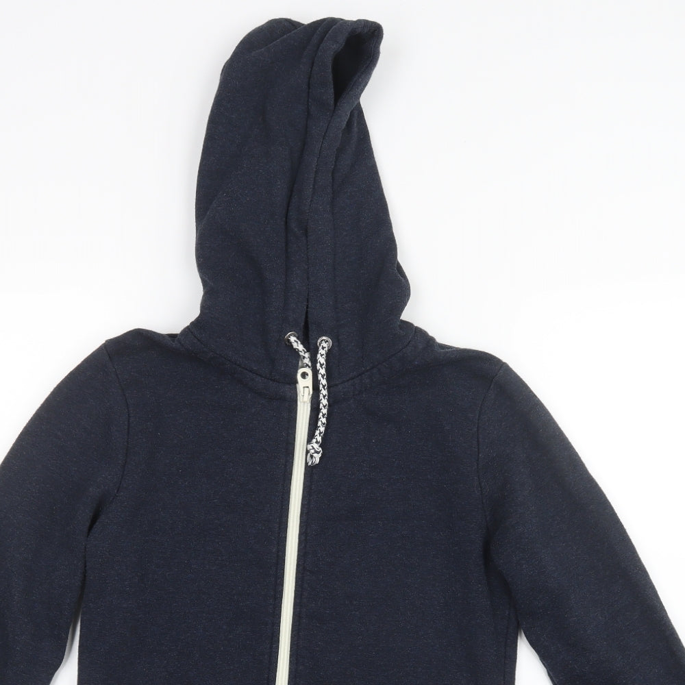 Brookhaven Womens Blue   Full Zip Hoodie Size 6