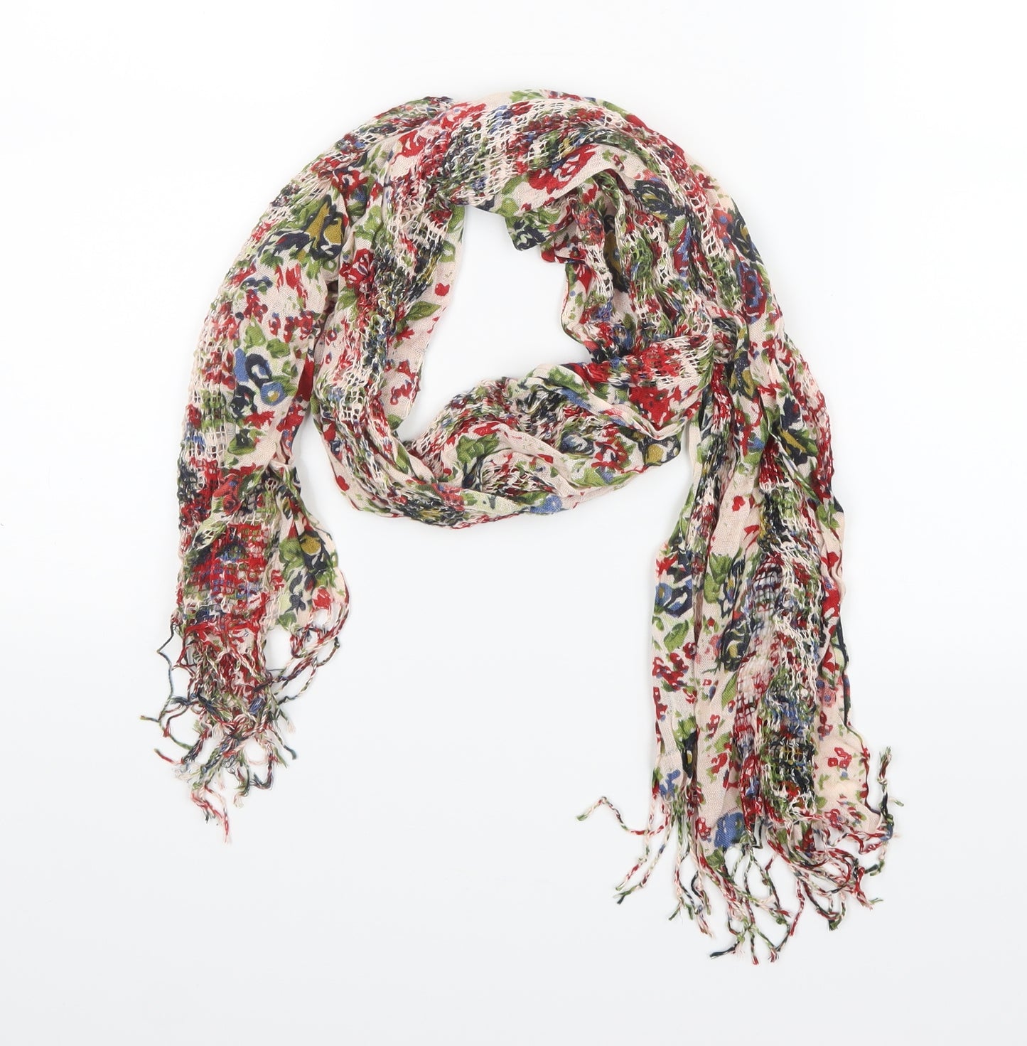 Dorothy Perkins Womens Red Floral   Scarf