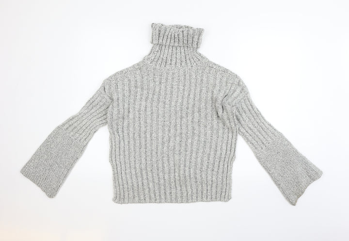 Topshop Womens Grey Pullover Jumper Size 4