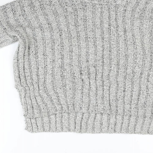 Topshop Womens Grey   Pullover Jumper Size 4