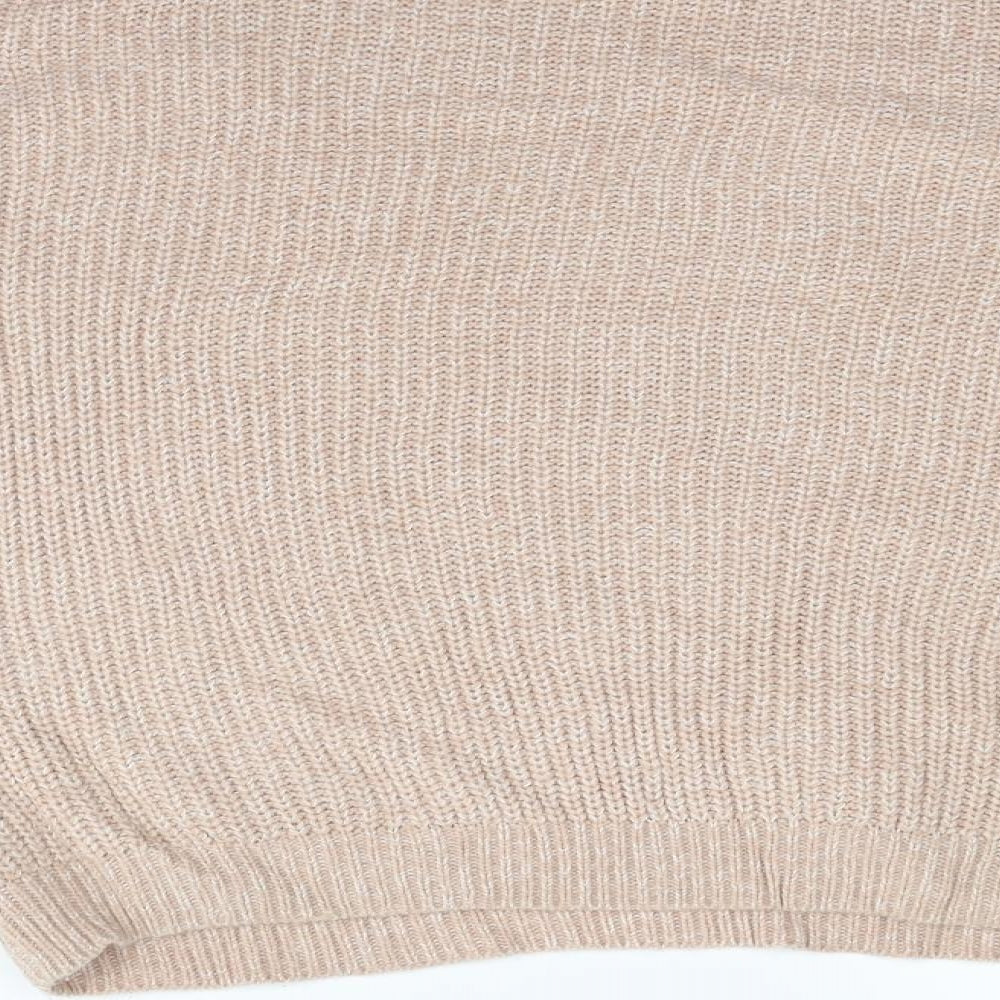 Peacocks Womens Beige   Pullover Jumper Size S