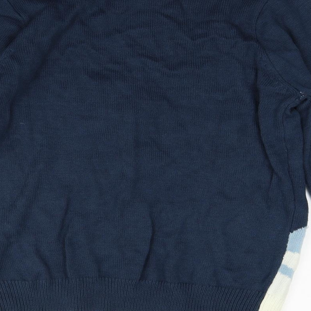 Primark Mens Blue   Pullover Jumper Size L  - CHRISTMAS