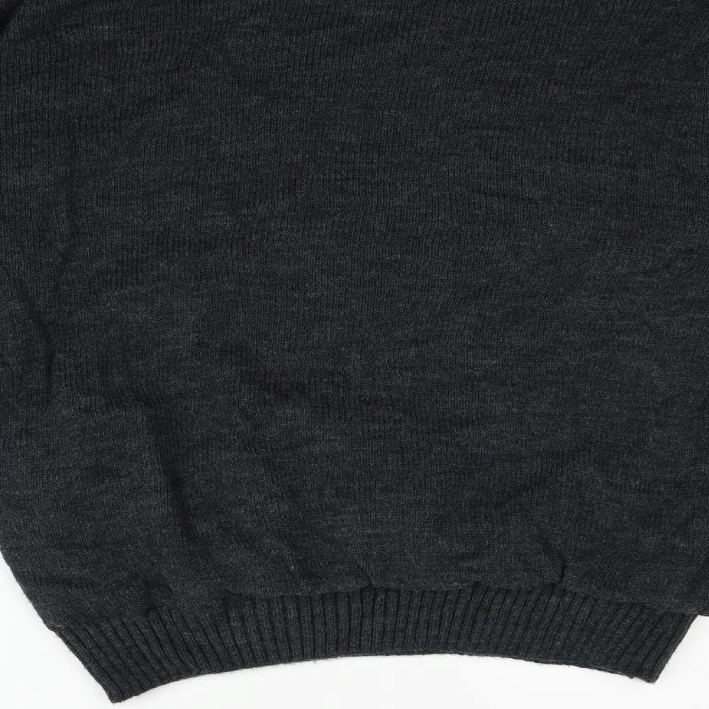 aqua perm Mens Grey   Pullover Jumper Size 2XL