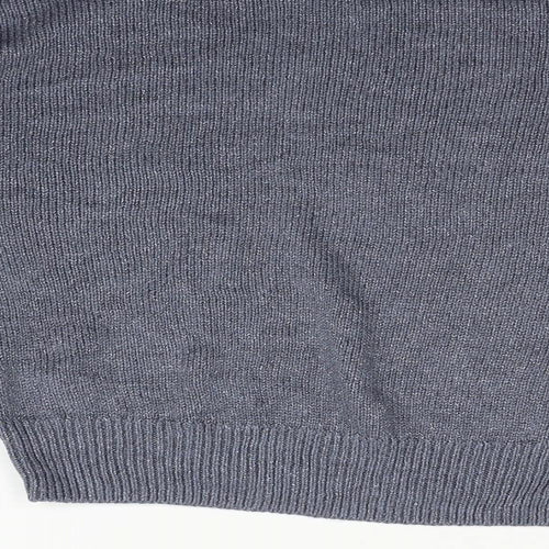 Divided Womens Blue   Pullover Jumper Size M