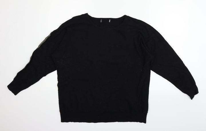 Primark Womens Black   Pullover Jumper Size XL