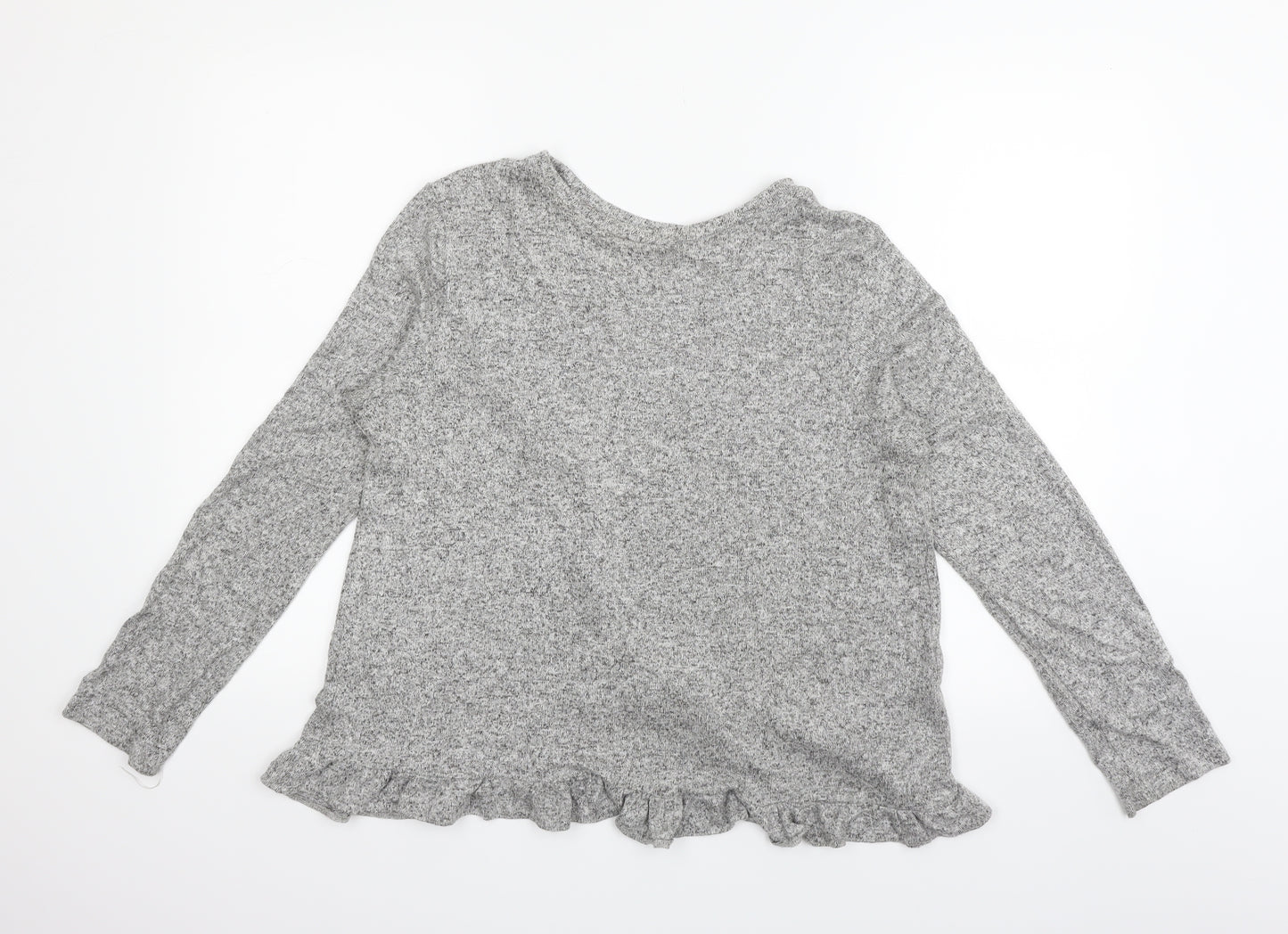 Oasis Womens Grey   Pullover Jumper Size L