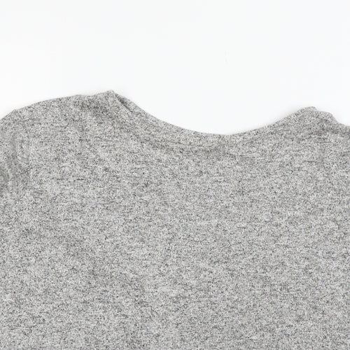Oasis Womens Grey   Pullover Jumper Size L