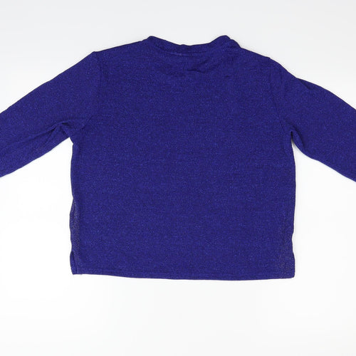 Divided Womens Blue   Pullover Jumper Size S