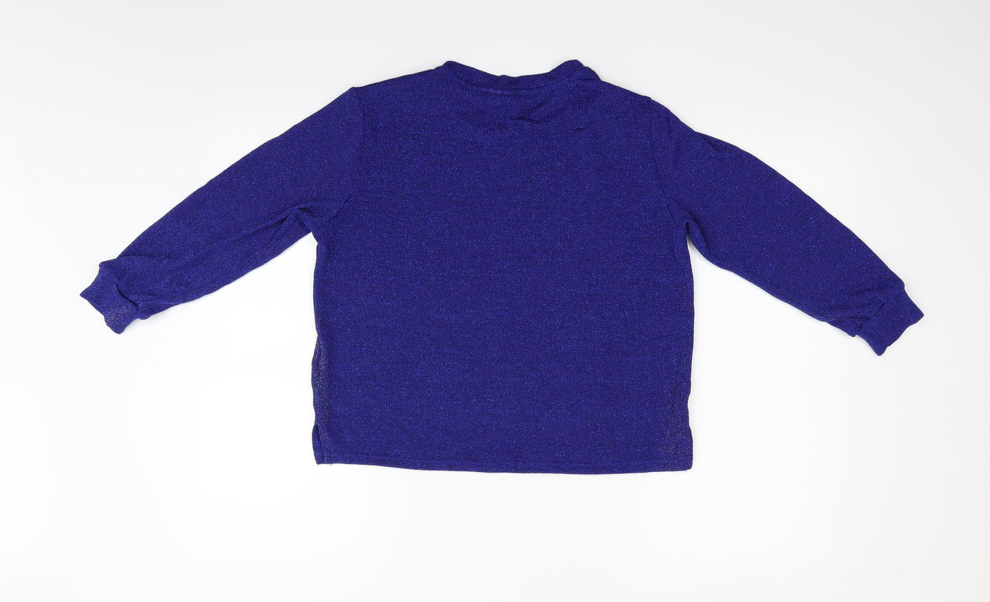 Divided Womens Blue   Pullover Jumper Size S