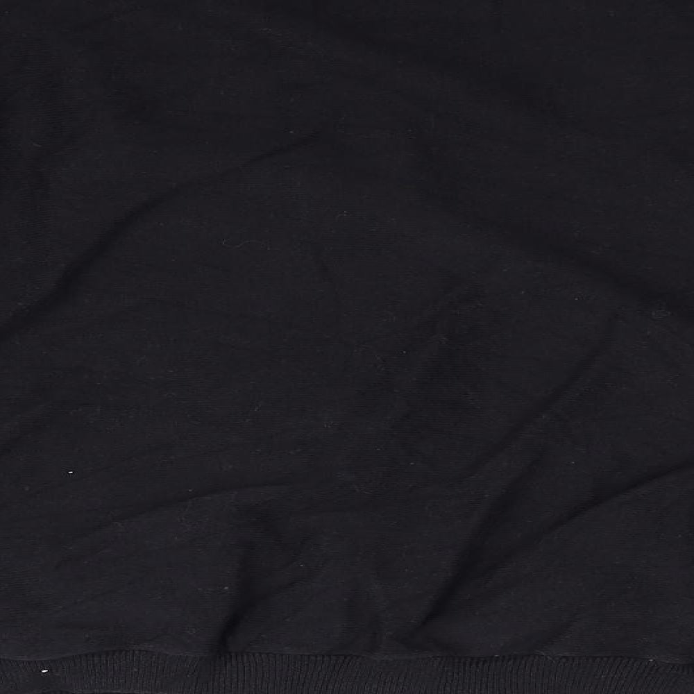 Miss Captain Womens Black   Pullover Jumper Size S