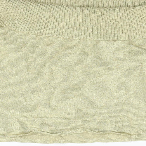 Seven  Womens Beige   Basic Blouse Size 22