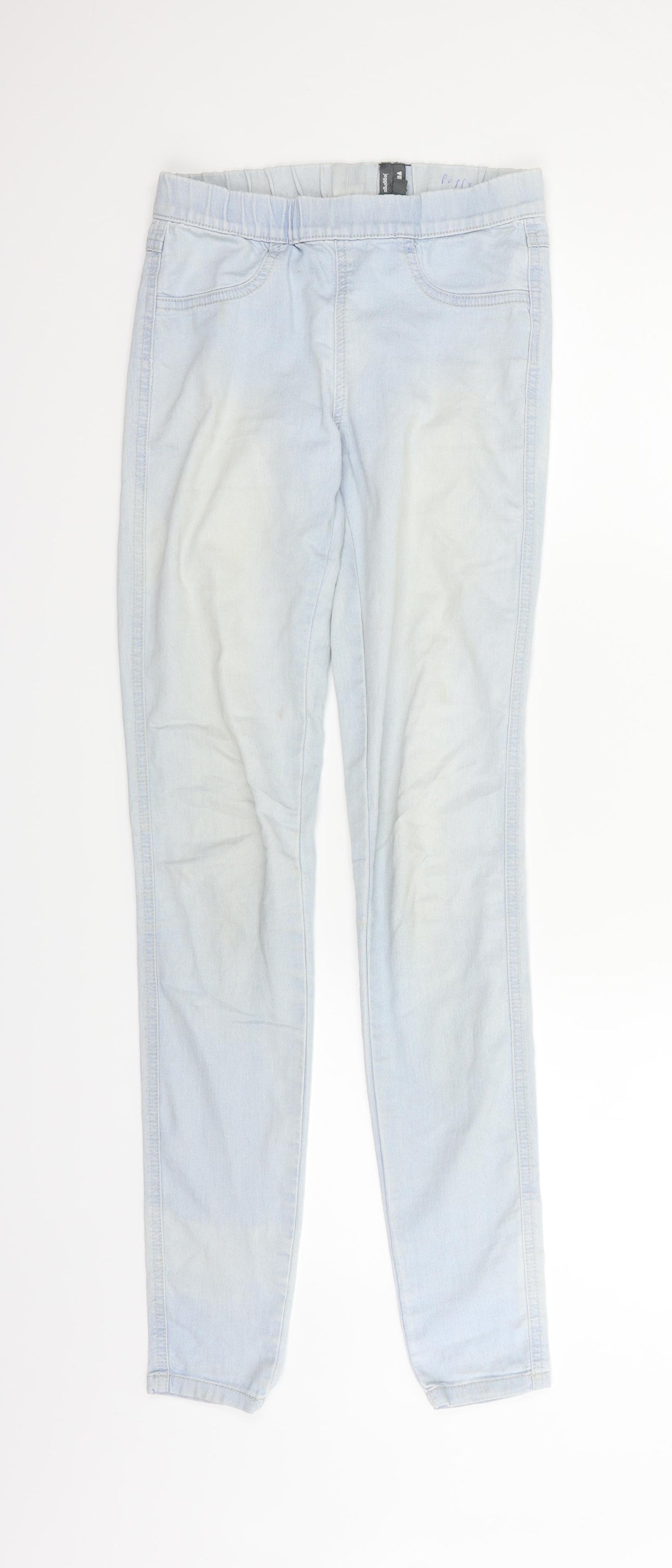 YesYes Womens Blue   Straight Jeans Size 6 L29 in