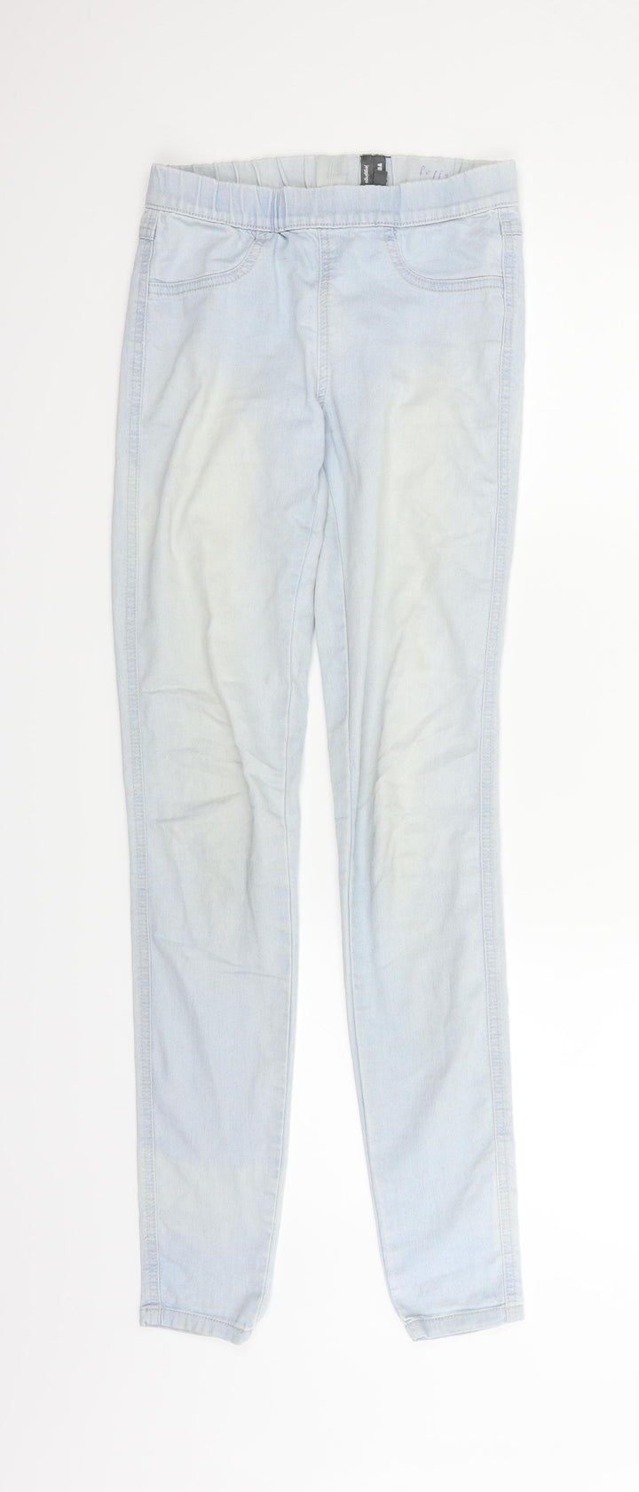 YesYes Womens Blue   Straight Jeans Size 6 L29 in