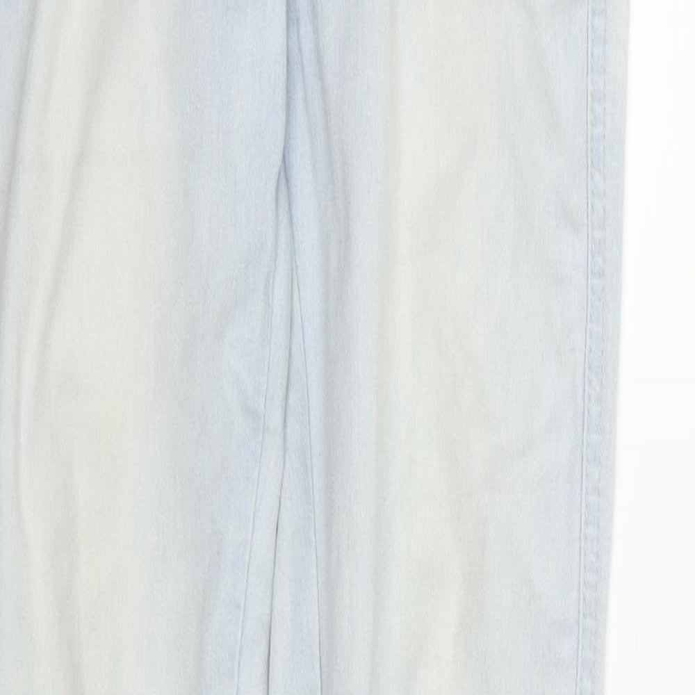 YesYes Womens Blue   Straight Jeans Size 6 L29 in