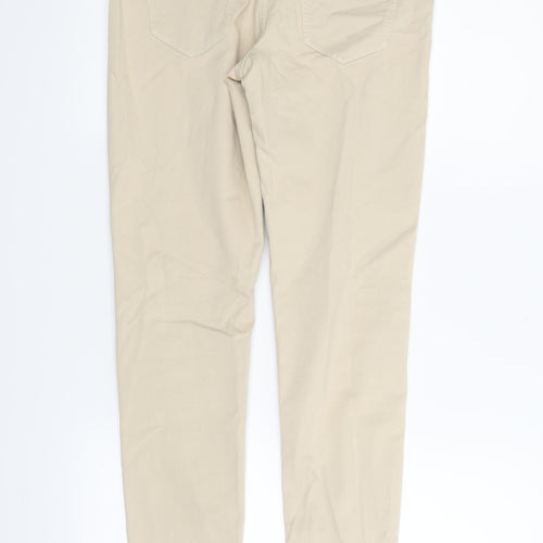 Massimo Dutti Womens Beige   Trousers  Size M L26 in