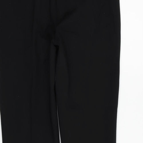 Marks and Spencer Womens Black   Trousers  Size 14 L25 in