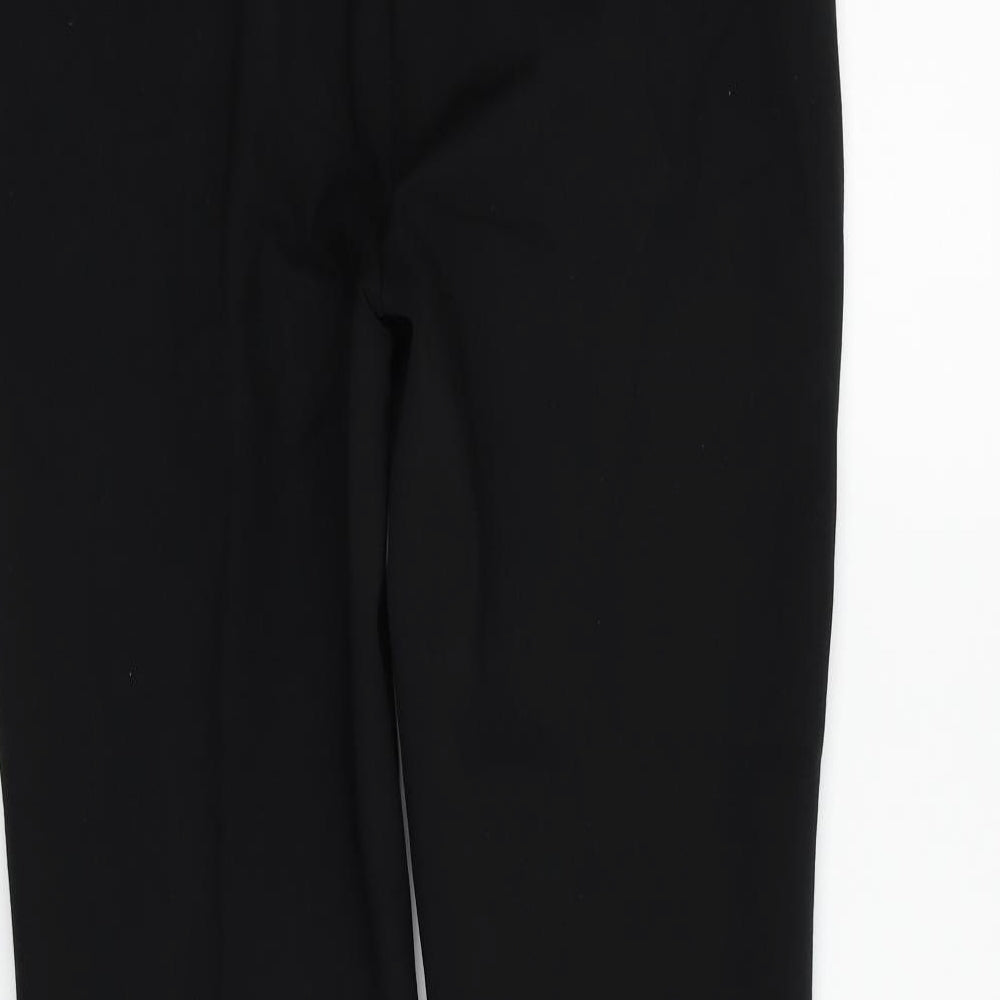 Marks and Spencer Womens Black   Trousers  Size 14 L25 in