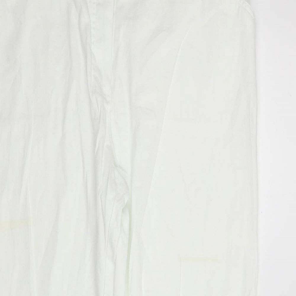 Klass Womens White   Straight Jeans Size 18 L26 in