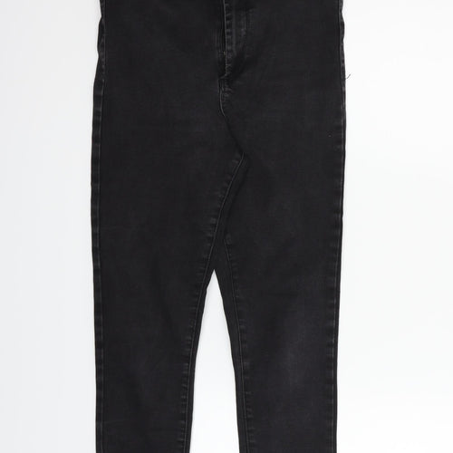 deniem & co Womens Black   Straight Jeans Size 12 L25 in